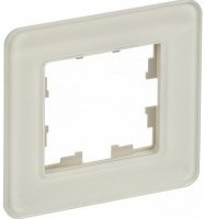 IEK Brite песчаный матовый стекло