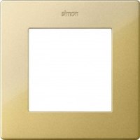 Simon 24 Матовое золото рамки