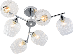 Люстра Arlene 3139-306 6 х Е27 60 Вт модерн Б0055390 pe706667 - фото 100004