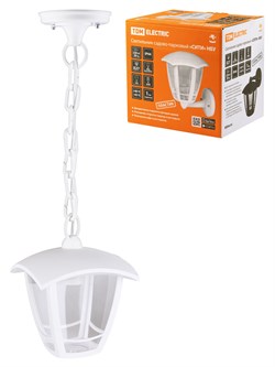 TDM Светильник садово-парковый "СИТИ" НСУ 07-60-001 У1 4-х гранник подвесной белый SQ0330-1313 - фото 100116