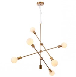 Freya Modern Octavia Латунь Подвесной светильник FR5043PL-06BS - фото 100164