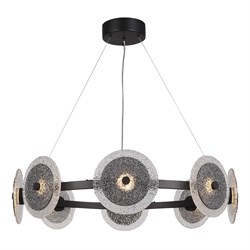 ST LUCE SL6142.443.01 Светильник подвесной черный/дымчатый LED 1*44W 4000K SL6142.443.01 - фото 100241