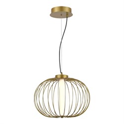 ST LUCE SL6124.203.01 Светильник подвесной Золотистый/Золотистый LED 1*10W 3000K SL6124.203.01 - фото 100264