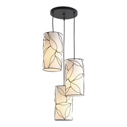 ST LUCE SL6228.403.03 Светильник подвесной Черный/Бежевый E27 3*60W SL6228.403.03 - фото 100383