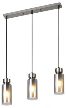 Rivoli Светильник подвесной (подвес) Klara 3099-203 3 * Е14 15 Вт модерн Б0050850 - фото 100491