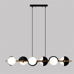 Eurosvet Moity 70149/6 / подвесной светильник / черный/латунь a064821 - фото 100545