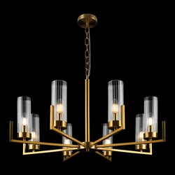 Freya Modern Латунь Подвесной светильник FR5214PL-08BS - фото 100579