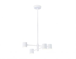 Ambrella Светильник светодиодный подвесной FL51705/4 WH белый 3000K/4200K/6400K 20W D500*780 (Без ПДУ) FL51705 - фото 100667