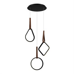 ST LUCE SL6131.403.36 Светильник подвесной Черный/Черный, Терракотовый LED 1*36W 4000K SL6131.403.36 - фото 100671