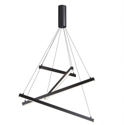 Odeon Light 3860/48B ODL20 33 черный/металл Подвесной светильник LED 3000K 48W 220V COMETA 3860/48B - фото 100767