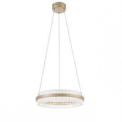 ST LUCE SL383.203.01 Светильник подвесной  Золото/Золото, Прозрачный LED 1*34W SL383.203.01 - фото 100815