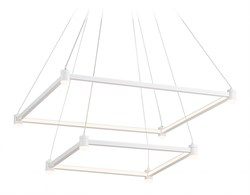 Ambrella Светильник подвесной светодиодный FL5595/2+8 WH белый 60W 3000K/4200K/6400K 600*600*1300 (без ПДУ) FL5595 - фото 100924