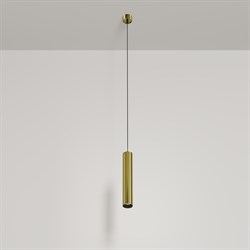 Maytoni Подвесной светильник Focus LED 3000K 12W 40° Латунь P072PL-L12W3K-BS - фото 100957