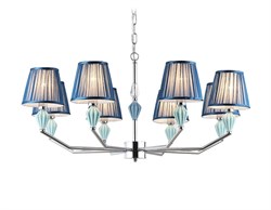 Ambrella Светильник подвесной LH75063/8 CH/DB хром/темно синий E14/8 max 40W D870*810 LH75063 - фото 101197