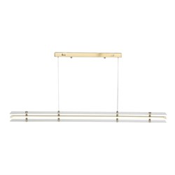 ST LUCE SL6245.223.01 Светильник подвесной золотистый/Прозрачный LED 1*30W 4000K SL6245.223.01 - фото 101274