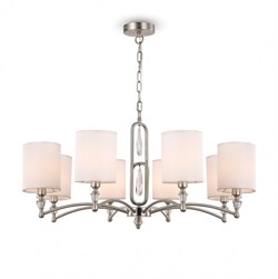 Freya Crystal Никель Подвесной светильник FR1007PL-08N - фото 101384