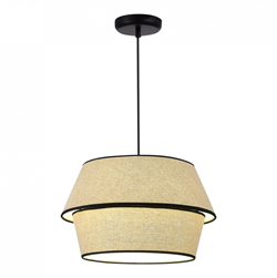 ST LUCE SL1354.413.01 Светильник подвесной Черный/Бежевый, Черный E27 1*40W SL1354.413.01 - фото 101391