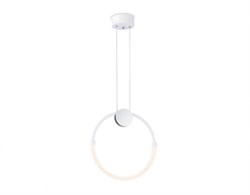 Ambrella Светильник светодиодный подвесной FL10592 WH/CH белый/хром 4200K 11W 305*20*1000 (Без ПДУ) FL10592 - фото 101649