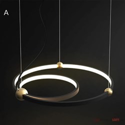 ImperiumLoft Подвесной кольцевой светильник PLANETARY D30+40 101913-26 - фото 101699