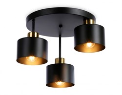 Ambrella Подвесной светильник в стиле лофт TR8121/3 BK/BS черный/латунь E27*3 max 40W D370*265 TR8121 - фото 101870