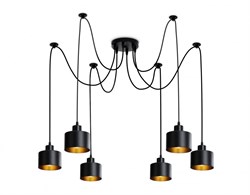 Ambrella Подвесной светильник в стиле лофт TR8132/6 BK черный E27*6 max 40W D700*800 TR8132 - фото 101931