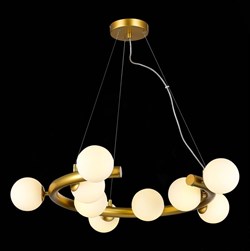 ST LUCE SL1185.203.09 Светильник подвесной Золотистый/Белый G9 9*5W SL1185.203.09 - фото 101998