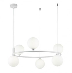 Maytoni Modern Ring Белый Подвесной светильник G9 25W MOD013PL-06W - фото 102042