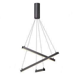 Odeon Light 3860/39B ODL20 33 черный/металл Подвесной светильник LED 3000K 39W 220V COMETA 3860/39B - фото 102157