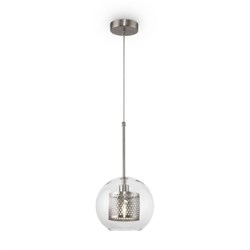 Freya Modern Market Никель Подвесной светильник FR8018PL-01N - фото 102273