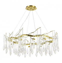 ST LUCE SL1660.203.12 Светильник подвесной Шампань/Шампань, Прозрачный G9 12*5W 4000K SL1660.203.12 - фото 102280