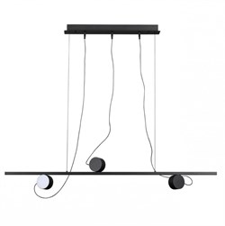 Odeon Light 6600/21L HIGHTECH ODL23 229 черный/металл Подвесной светильник IP20 LED 21W 1590Лм плафоны на магните 3000K NERA 6600/21L - фото 102459