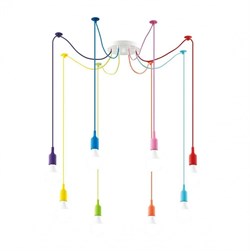 Lumion 3719/8 LN19 264 разноцветный Светильник подвесной "паук" E27 8*60W 220V LOTTE 3719/8 - фото 102477