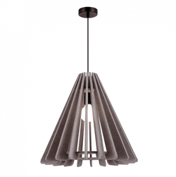 ST LUCE SL3002.403.01 Светильник подвесной Черный/Бежевый E27 1*60W SL3002.403.01 - фото 102639