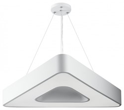 ЭРА Светильник светодиодный Geometria ЭРА Delta SPO-153-W-40K-030 30Вт 4000К 2100Лм IP40 600*600*80 белый подвесной ЛТ Б0058872 - фото 102688