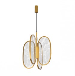 Odeon Light 6664/38L L-VISION ODL_EX24 015 Подвесной светильник античн бронза/металл/акрил IP20 LED 38W 2500Лм 3000K PIUMA 6664/38L - фото 102693