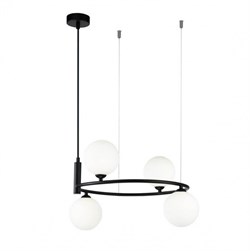 Maytoni Modern Ring Черный Подвесной светильник G9 25W MOD013PL-04B - фото 102784