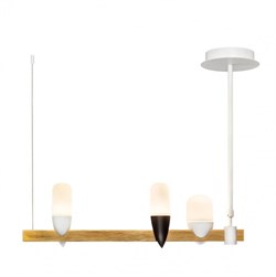 LOFT IT 1028-3WH Подвесной светильник Whisper 3x5 Вт LED 3000K 1028-3WH, шт 1028-3WH - фото 102863