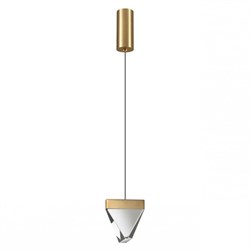 Odeon Light 6678/5L L-VISION ODL24  205  Подвесной светильник латунь/металл/хрусталь IP20 LED 5W 320Лм 4000K RAY 6678/5L - фото 102913