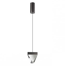 Odeon Light 6677/5L L-VISION ODL24  205  Подвесной светильник брашир черн/металл/хрусталь IP20 LED 5W 320Лм 4000K RAY 6677/5L - фото 102935