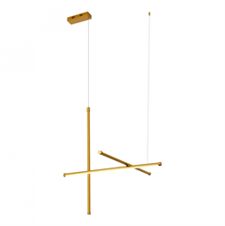 ST Luce SL6207.213.37 Светильник подвесной Матовое золото LED 1*37W 3000K SL6207.213.37 - фото 102963