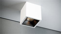 Quest Light Светильник накладной, белый с черной вставкой, LED 12w 3000K 903lm, IP53 HOTSPOT 1 ED white/black HOTSPOT 1 ED white/black - фото 103006