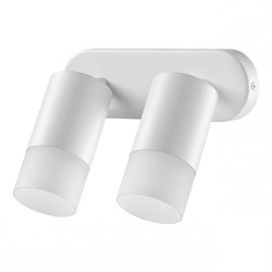 Novotech 370738 OVER NT21 000 белый Светильник накладной IP20 GU10 9W 235V FLAX 370738 - фото 103071