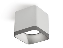 Ambrella Комплект накладного светильника XS7805003 SWH/SSL белый песок/серебро песок MR16 GU5.3 (C7805, N7703) XS7805003 - фото 103095