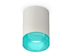 Ambrella Комплект накладного светильника с композитным хрусталем XS7423004 SGR/BL серый песок/голубой MR16 GU5.3 (C7423, N7194) XS7423004 - фото 103129