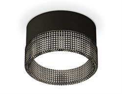Ambrella Комплект накладного светильника с композитным хрусталем XS8102031 SBK/BK черный песок/тонированный GX53 (C8102, N8484) XS8102031 - фото 103192