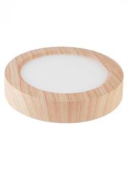 TDM Светильник накладной светодиодный круг "Даунлайт" СПО (сосна) 12 Вт 170*32 мм 4000К SQ0329-0441 - фото 103209