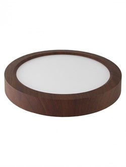 TDM Светильник накладной светодиодный круг "Даунлайт" СПО (венге) 18 Вт 225*32 мм 4000К SQ0329-0445 - фото 103250