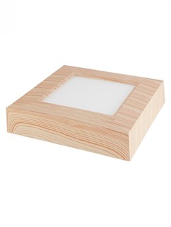 TDM Светильник накладной светодиодный квадрат "Даунлайт" СПО (сосна) 6 Вт 120*120*32 мм 4000К SQ0329-0446 - фото 103261