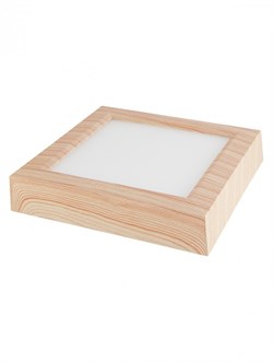 TDM Светильник накладной светодиодный квадрат "Даунлайт" СПО (сосна) 12 Вт 170*170*32 мм 4000К SQ0329-0447 - фото 103271