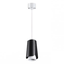 Novotech 370826 OVER NT22 черный Светильник накладной, провод 2м IP20 GU10 9W 220V TULIP 370826 - фото 103333